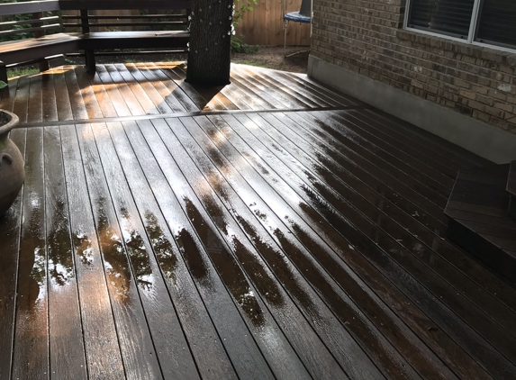 Bright Idea Pressure Washing - Round Rock, TX. Acid washed and neutralized