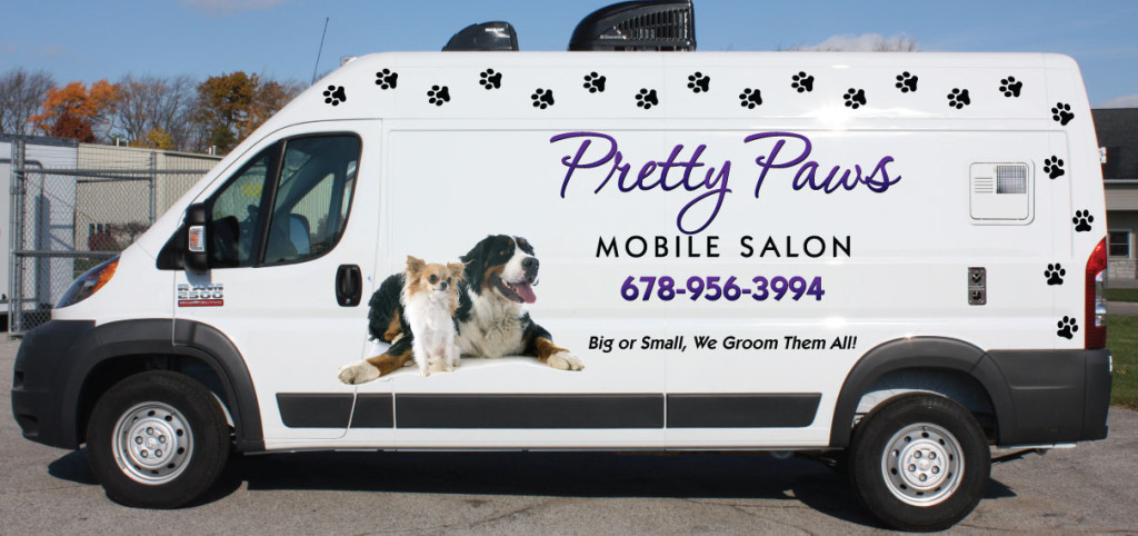pretty paws mobile dog grooming