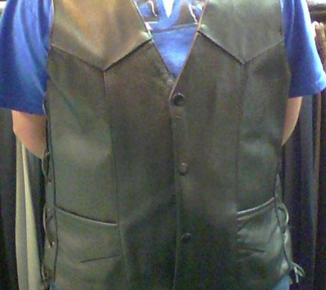 FASHION EXPRESS - Fayetteville, NC. Leather Vest for Men.