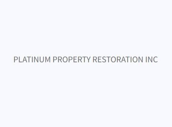 Platinum Property Restoration Inc - Caddo Mills, TX