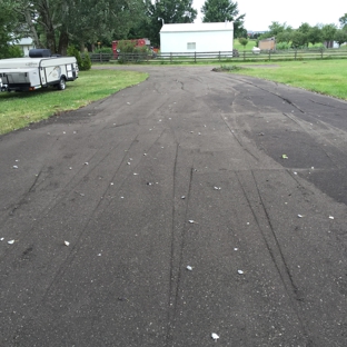 T Burkes Asphalt & Concrete Paving - Ann Arbor, MI. Way out back at the barn, where the popup rests between camping trips! :)