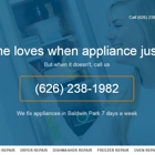 Baldwin Park Appliance Repair Pros