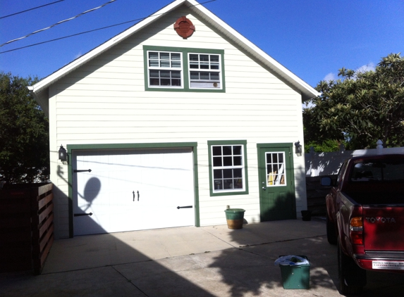 Abel Construction - Daytona Beach, FL. Detached Garage with upstairs office.