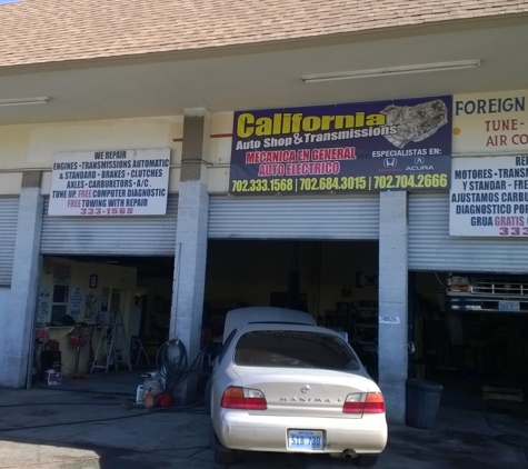 California Auto Shop & Transmission - Las Vegas, NV