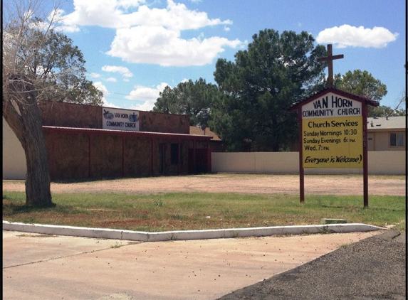 Van Horn Community Church - Van Horn, TX