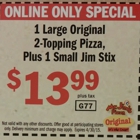 Mr. Jim's Pizza