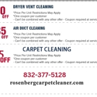 Rosenberg Carpet Cleaner