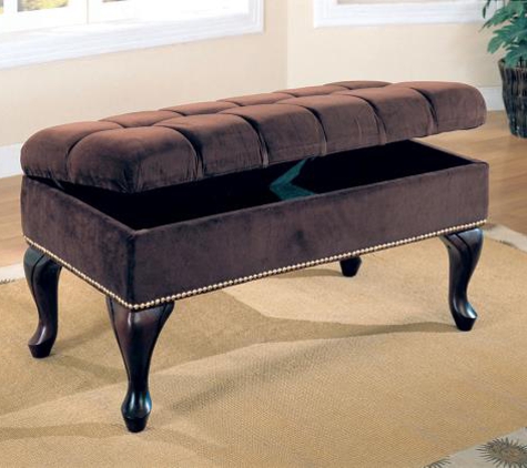 Alex Furniture & Bedding Inc - Bronx, NY. elegant storage ottoman now $199 regular price 399.