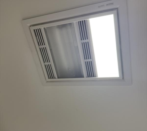 Reactive Plumbing & Electrical Sydney - Rouse Hill, NSW. Example one light install