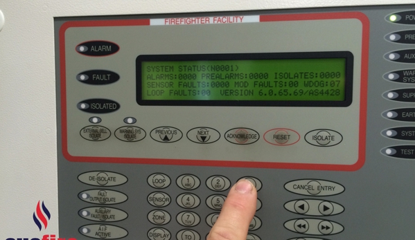 Ausfire Protection - Bradbury, NSW. Fire Indicator Panel