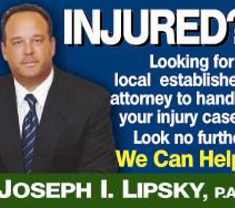 Personal Injury Law Offices of Joseph I. Lipsky, P.A. - Miami, FL