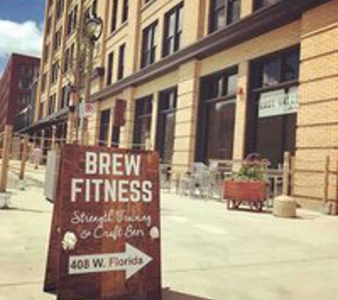 Brew Fitness. Located inside the Brix Apartment Lofts