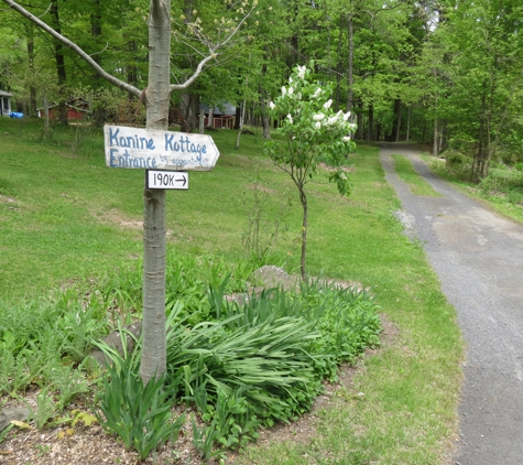 Kanine Kottage Pet Resort - Greenville, NY. Turn here to reach the kennel by appointment.