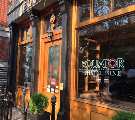 Equator - Boston, MA. Super Thai food!