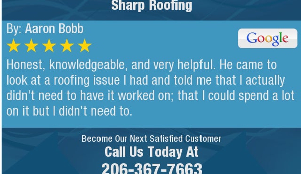 Sharp Roofing - Seattle, WA