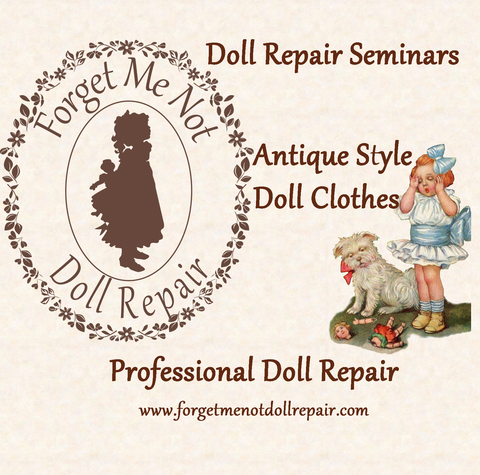 forget me not doll repair