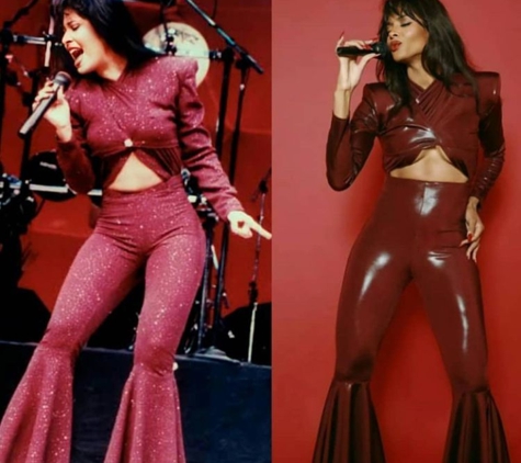 Selena Museum - Corpus Christi, TX. Ciara as Selena for Halloween