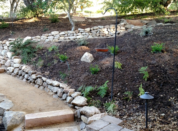 Terra Bella Landscaping - Santa Cruz, CA. Path to meditation area