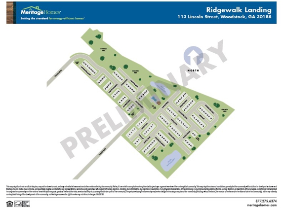 Ridgewalk Landing by Meritage Homes - Woodstock, GA