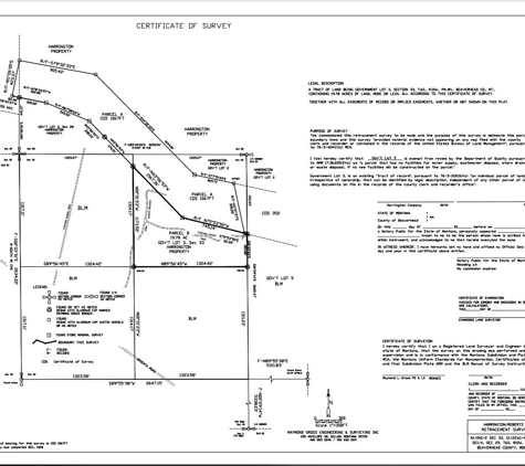 Gross Raymond Civil Engineer Land - Dillon, MT