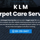 KLM Carpet Care Service - Carpet & Rug Cleaners