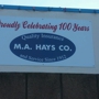 M.A. Hays Company Insurance