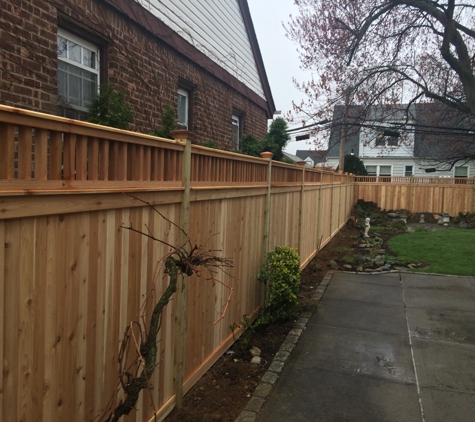 Serrano Fence & Son, Inc. - Island Park, NY. Oklahoma with Closed Spindle Top - Serrano Fence