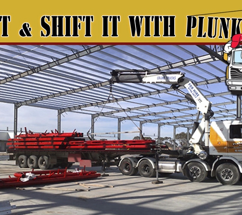 Plunkett Crane Trucks P/L. 24 Hour, 7 Day Service