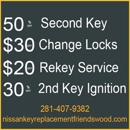 Nissan Key Replacement Friendswood - Locks & Locksmiths