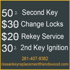 Nissan Key Replacement Friendswood