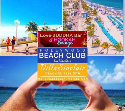 Villa Sinclair - Hollywood, FL. 80 Freebies Included only @villasinclair 317 Polk Street Hollywood Beach Florida 33019 1-954-450-0000