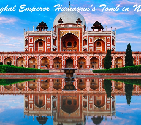 India Traveller - Fresno, CA. Humayun's Tomb, New Delhi