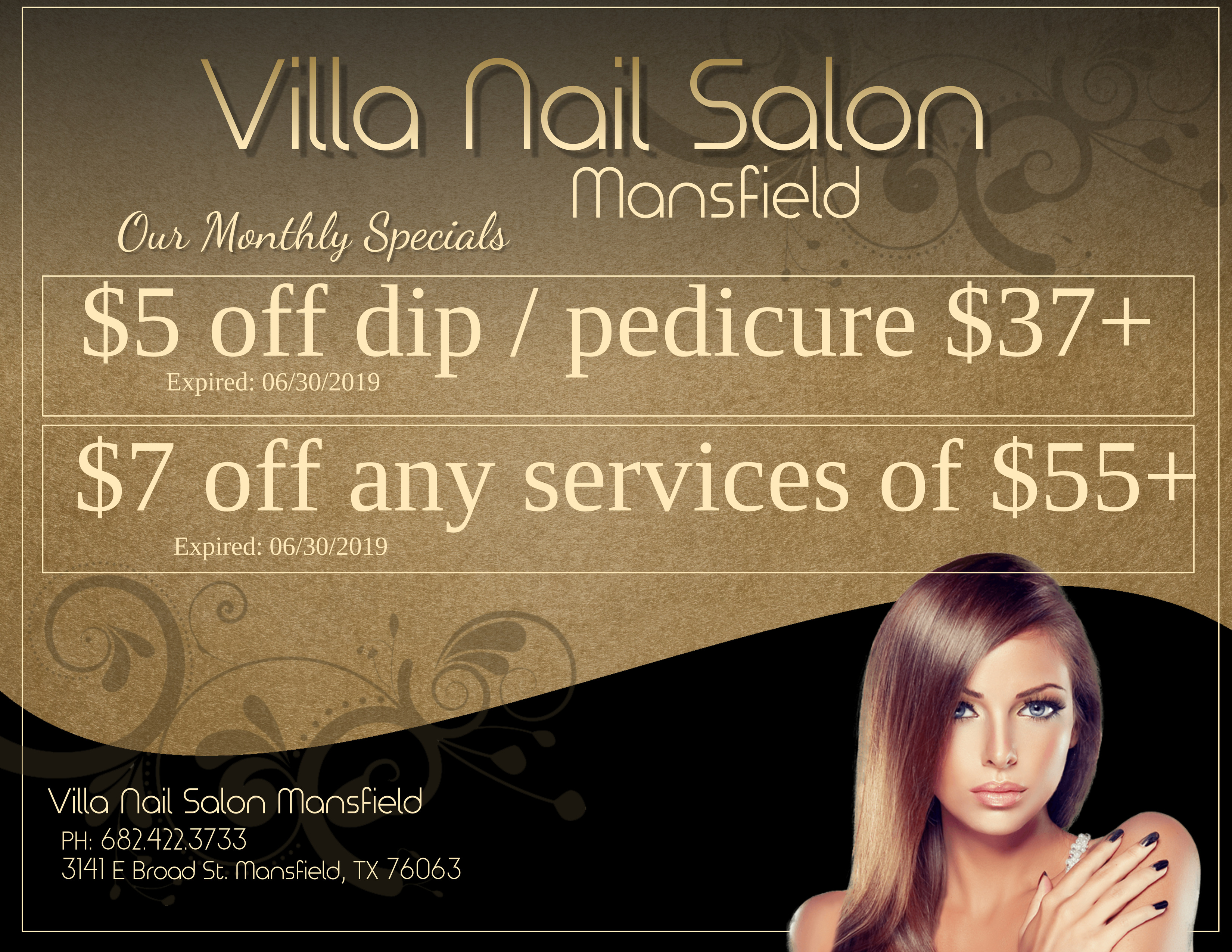 Villa deals nail salon