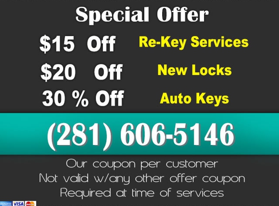 Local Locksmith Houston TX - Houston, TX