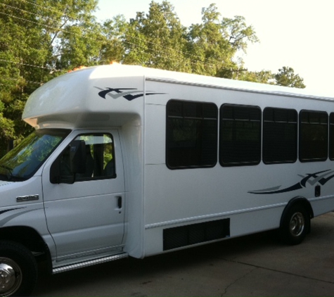 A Luxury Limousine - Mandeville, LA. 24 Passenger Shuttle Bus