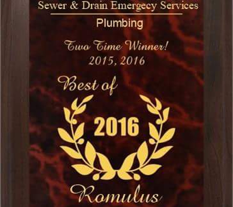 Sewer & Drain Emergency Services - Romulus, MI