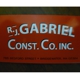 R. J. Gabriel Construction Company Inc.