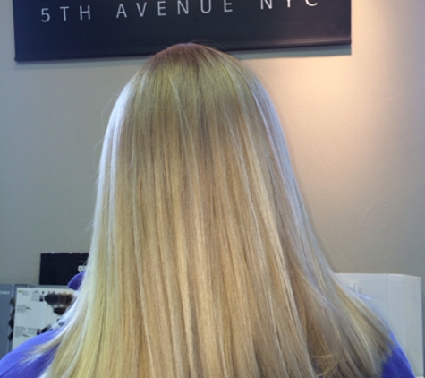 Val's House of Hair - Southgate, MI. From orange to beautiful blonde!!! By Val