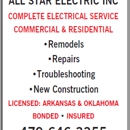 All Star Electric Inc - Electric Contractors-Commercial & Industrial