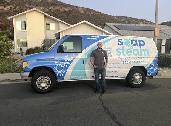 Soap and Steam Carpet Cleaning