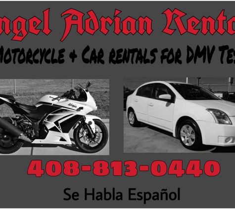 Angel Adrians Motorcycle or  Car Rentals & Parking - National City, CA