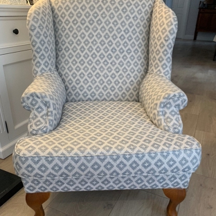 Authentic Upholstery - Bargo, NSW. Wing Back Armchair