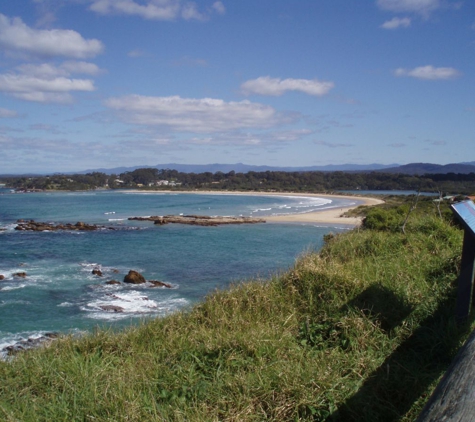 Cains Law At Broulee - Broulee, NSW. Mossy Point From The Tomakin Lookout