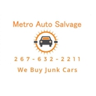 Metro Auto Salvage - Cash For Junk Cars & Automotive Recycling