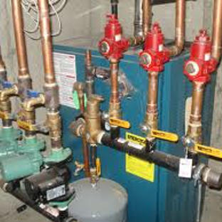 24 Hour Air Conditioning, Plumbing, Sewer and Drain - Freeport, NY. 3 zones circulating hot water gas boiler installation.