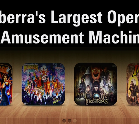 Capital Pinball - Mitchell, ACT. Profit Sharing / Commercial Games Rooms