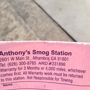 Anthony's Smog Station