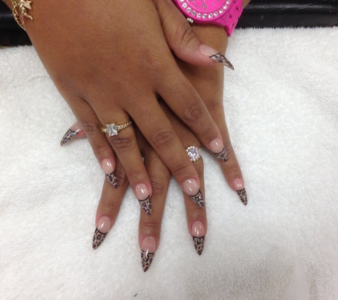 Color Nails & Spa of NY - Central Islip, NY. Nails done by lily