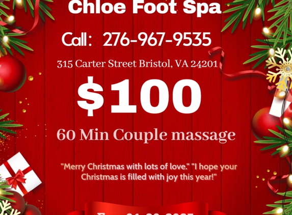 Chloe Foot Spa - Bristol, VA