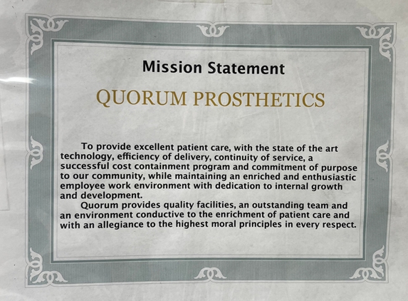 Quorum Prosthetics - Windsor, CO